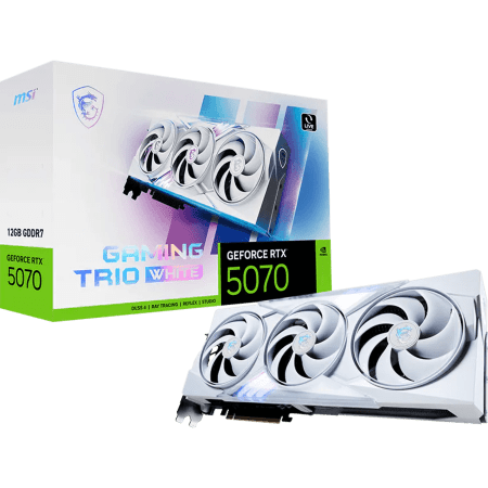 MSI Gaming Trio GeForce RTX 5070 - 12 GB (White)