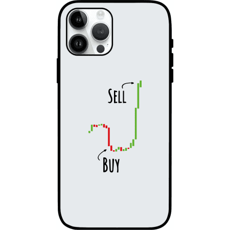 Buy Low Sell High iPhone 15 Pro Max Case - White