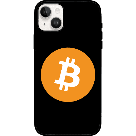 Bitcoin iPhone 15 Plus Case - Black