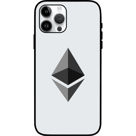 Ethereum iPhone 15 Pro Max Case - White