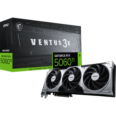 MSI Ventus 3x GeForce RTX 5060 Ti - 8 GB