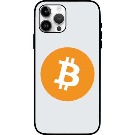 Bitcoin iPhone 15 Pro Case - White