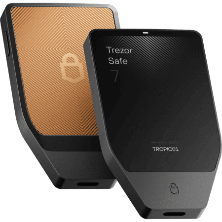 Trezor Safe 7 - Bitcoin Orange