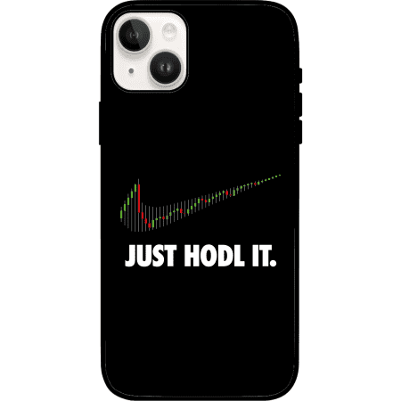 Just Hodl It iPhone 15 Plus Case - Black