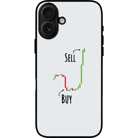 Buy Low Sell High iPhone 16 Plus Case - White