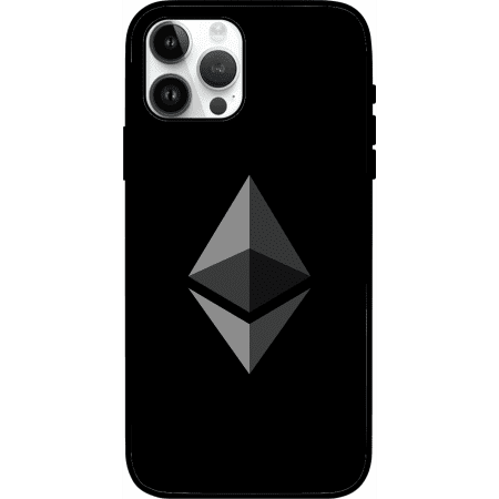 Ethereum iPhone 15 Pro Case - Black