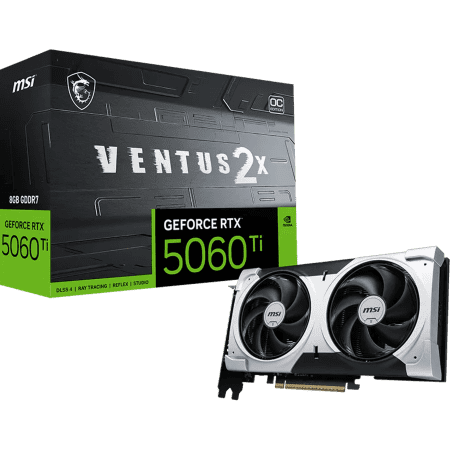 MSI Ventus 2x Plus GeForce - 8 GB - Overclocked