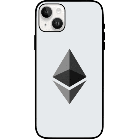 Ethereum iPhone 14 Plus Case - White