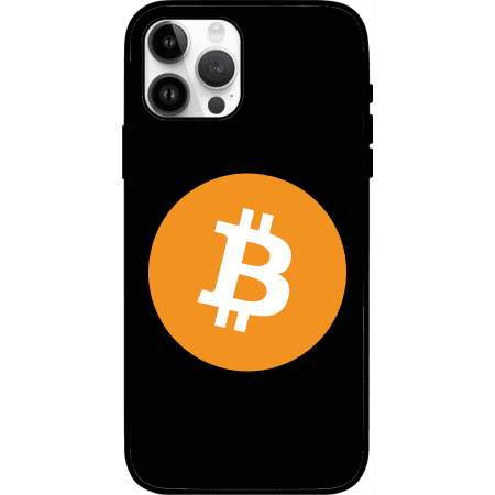 Bitcoin iPhone 15 Pro Max Case - Black