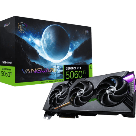 MSI Vanguard SOC GeForce RTX 5060 Ti - 16 GB
