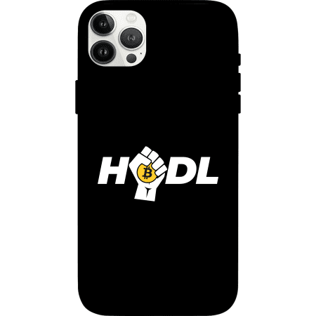 Bitcoin Hodl iPhone 13 Pro Case - Black