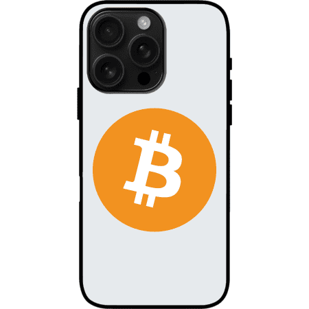 Bitcoin iPhone 16 Pro Max Case - White