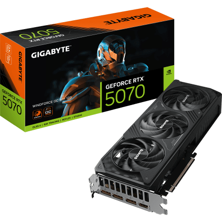 GIGABYTE WINDFORCE SFF GeForce RTX 5070 - 12 GB - Overclocked