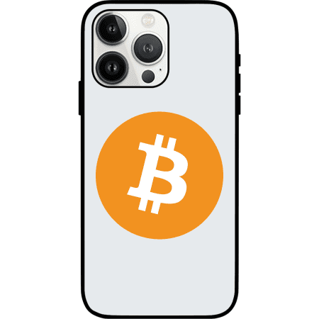 Bitcoin iPhone 14 Pro Max Case - White