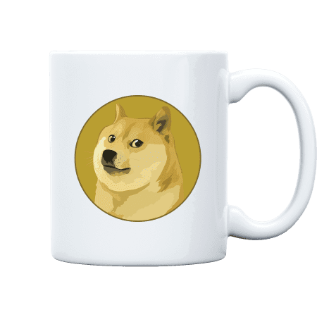 Dogecoin Mug - White
