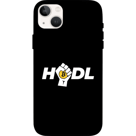 Bitcoin Hodl iPhone 13 Case - Black
