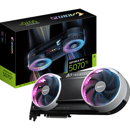 GIGABYTE AORUS INFINITY GeForce RTX 5070 Ti - 16 GB
