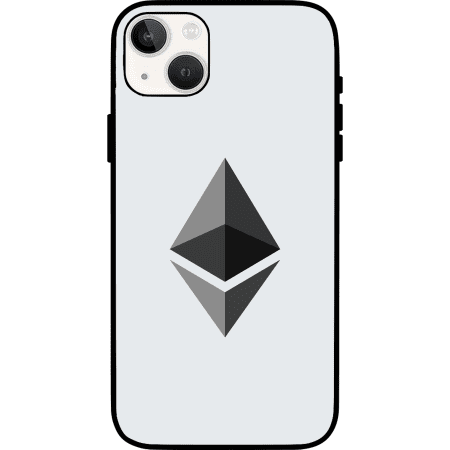 Ethereum iPhone 13 Case - White