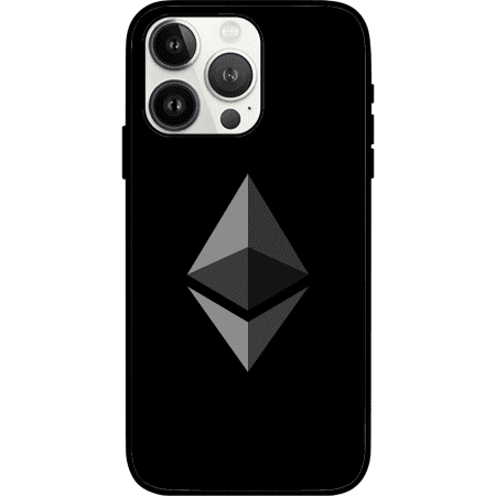 Ethereum iPhone 14 Pro Max Case - Black