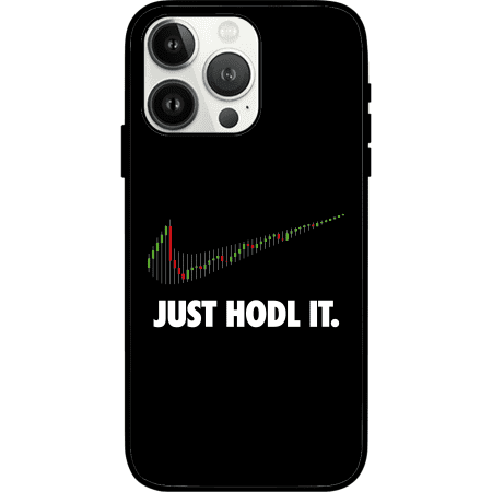 Just Hodl It iPhone 14 Pro Case - Black