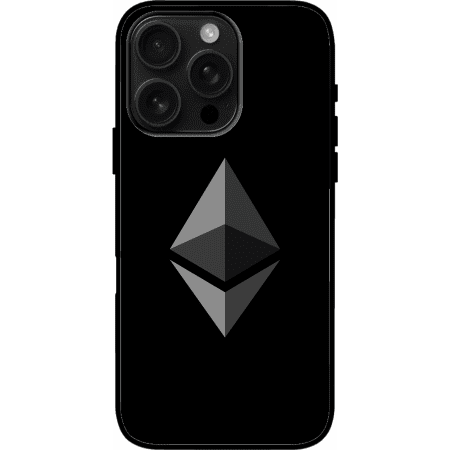 Ethereum iPhone 16 Pro Max Case - Black