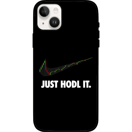 Just Hodl It iPhone 14 Case - Black