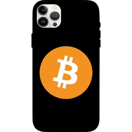 Bitcoin iPhone 13 Pro Case - Black
