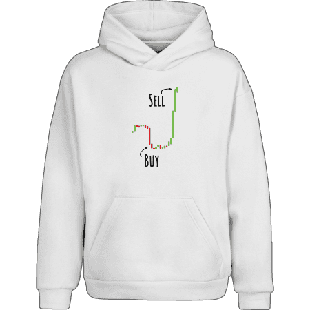 Buy Low Sell High Hoodie - White / XXL