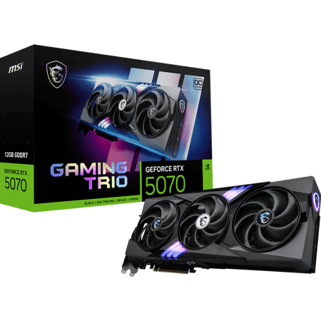 MSI Gaming Trio GeForce RTX 5070 - 12 GB - Overclocked