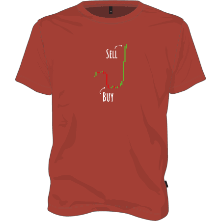 Buy Low Sell High T-shirt - Red / S