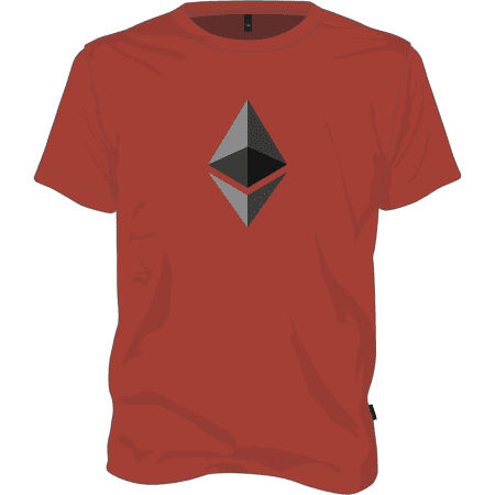 Ethereum T-shirt - Red / S