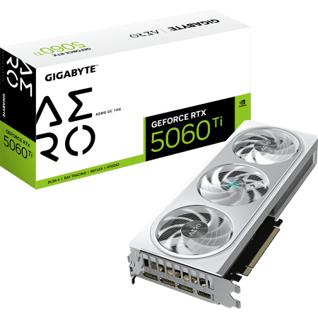 GIGABYTE AERO GeForce RTX 5060 Ti - 16 GB - Overclocked