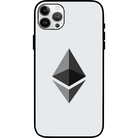 Ethereum iPhone 13 Pro Max Case - White