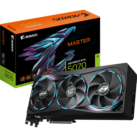 GIGABYTE AORUS MASTER GeForce RTX 5070 - 12 GB