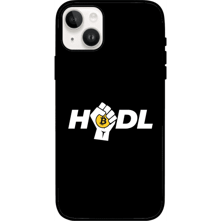 Bitcoin Hodl iPhone 14 Case - Black