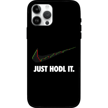 Just Hodl It iPhone 15 Pro Max Case - Black
