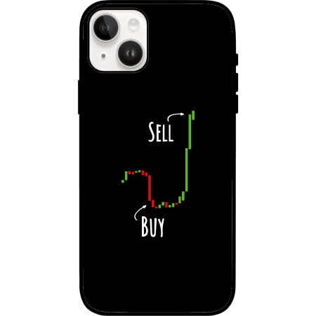 Buy Low Sell High iPhone 15 Plus Case - Black
