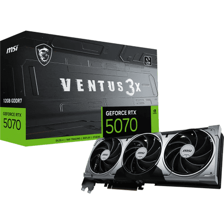 MSI Ventus 3x GeForce RTX 5070 - 12 GB