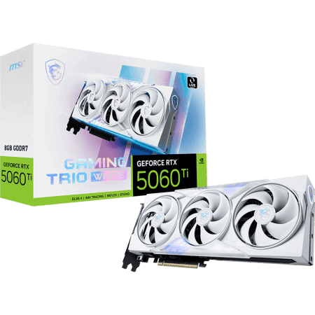 MSI Gaming Trio GeForce RTX 5060 Ti - 8 GB (White)