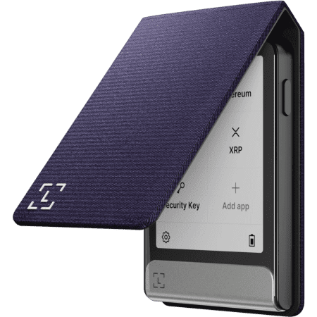 Ledger Flex Magnet Folio - Party Aubergine