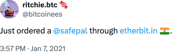 ritchie.btc (@bitcoinees) reviews Etherbit.in