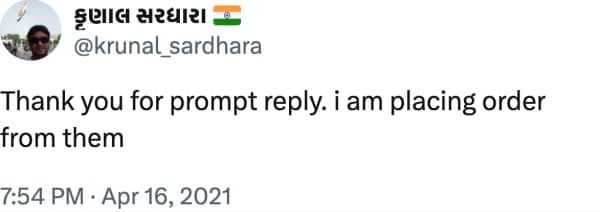 કૃણાલ સરધારા (@krunal_sardhara) reviews Etherbit.in