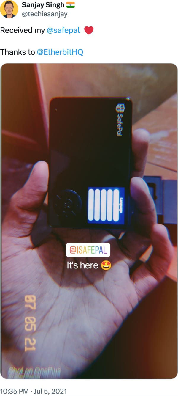 Sanjay Singh (@techiesanjay) reviews Etherbit.in