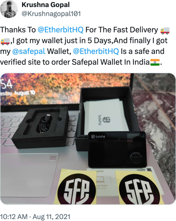 Krushna Gopal (@Krushnagopal101) reviews Etherbit.in