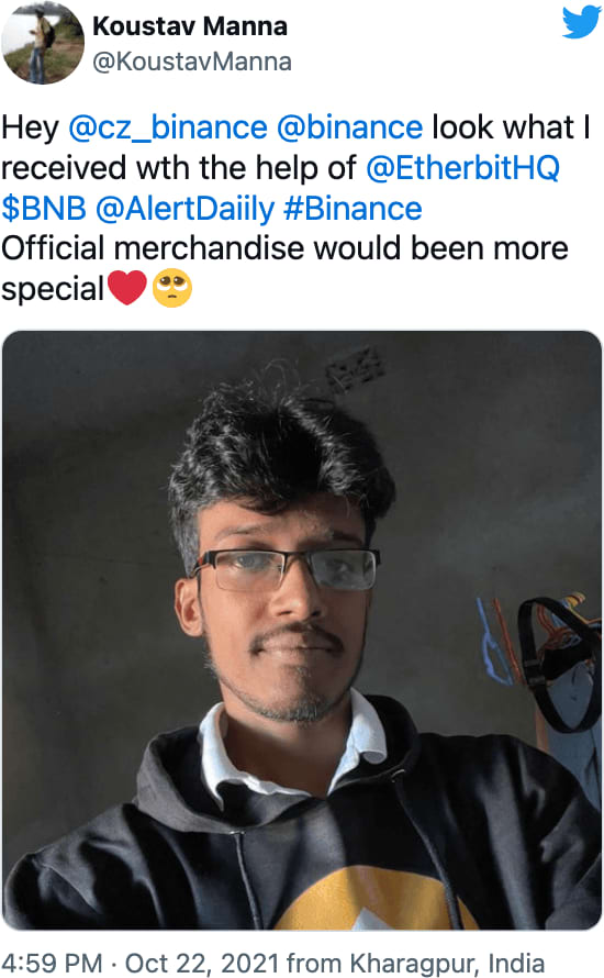 @KoustavManna reviews Etherbit.in