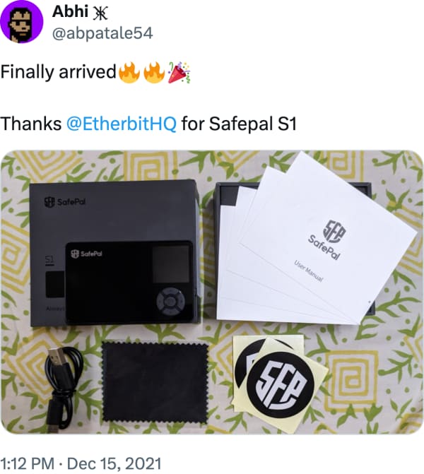 Abhi ᛤ (@abpatale54) reviews Etherbit.in