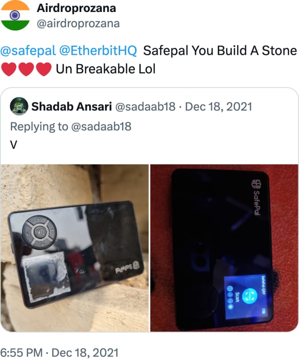 Airdroprozana (@airdroprozana) reviews Etherbit.in