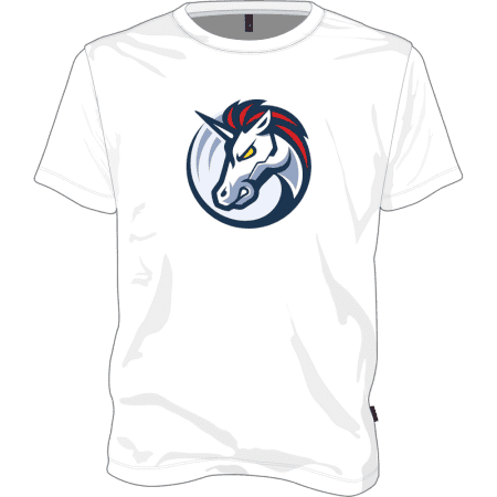 1inch T-shirt - White / L