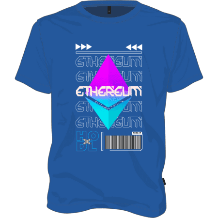 Ethereum Hodl T-shirt - Royal Blue / M