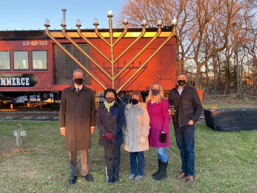 menorah lighting
